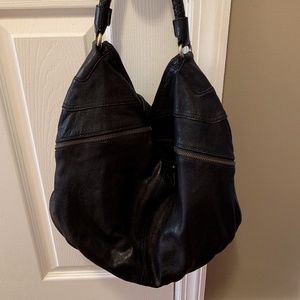 Black handbag